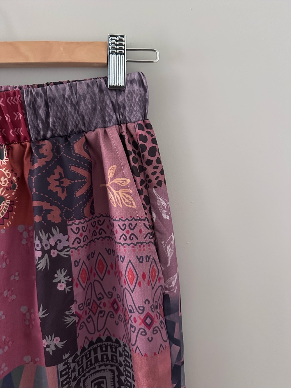 Patchwork Style Pants - Picture 4 of 6